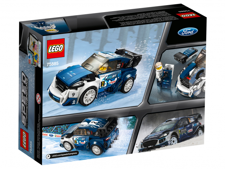 Конструктор LEGO Speed Champions 75885 Ford Fiesta M-Sport WRC