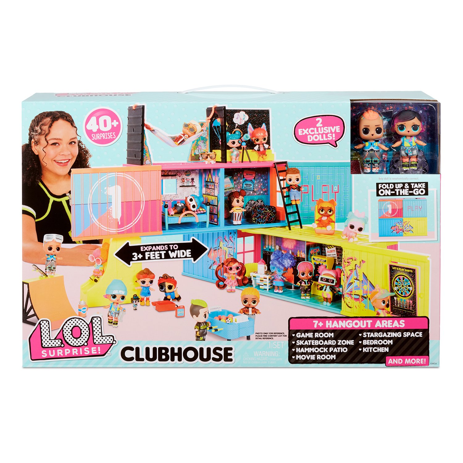 Набор LOL Clubhouse Playset с мебелью 569404