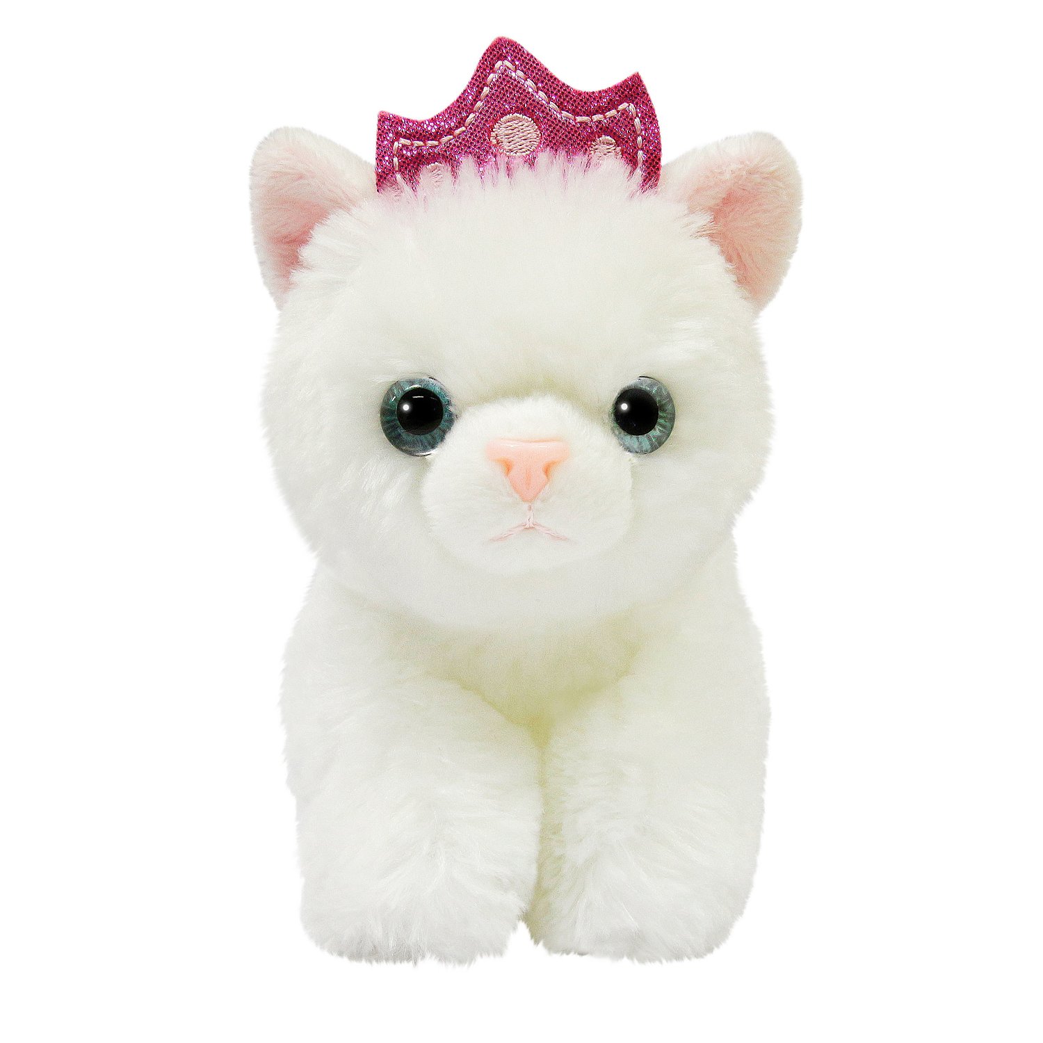 Игрушка мягкая Aurora Кошка в сумке Розовый 181149D