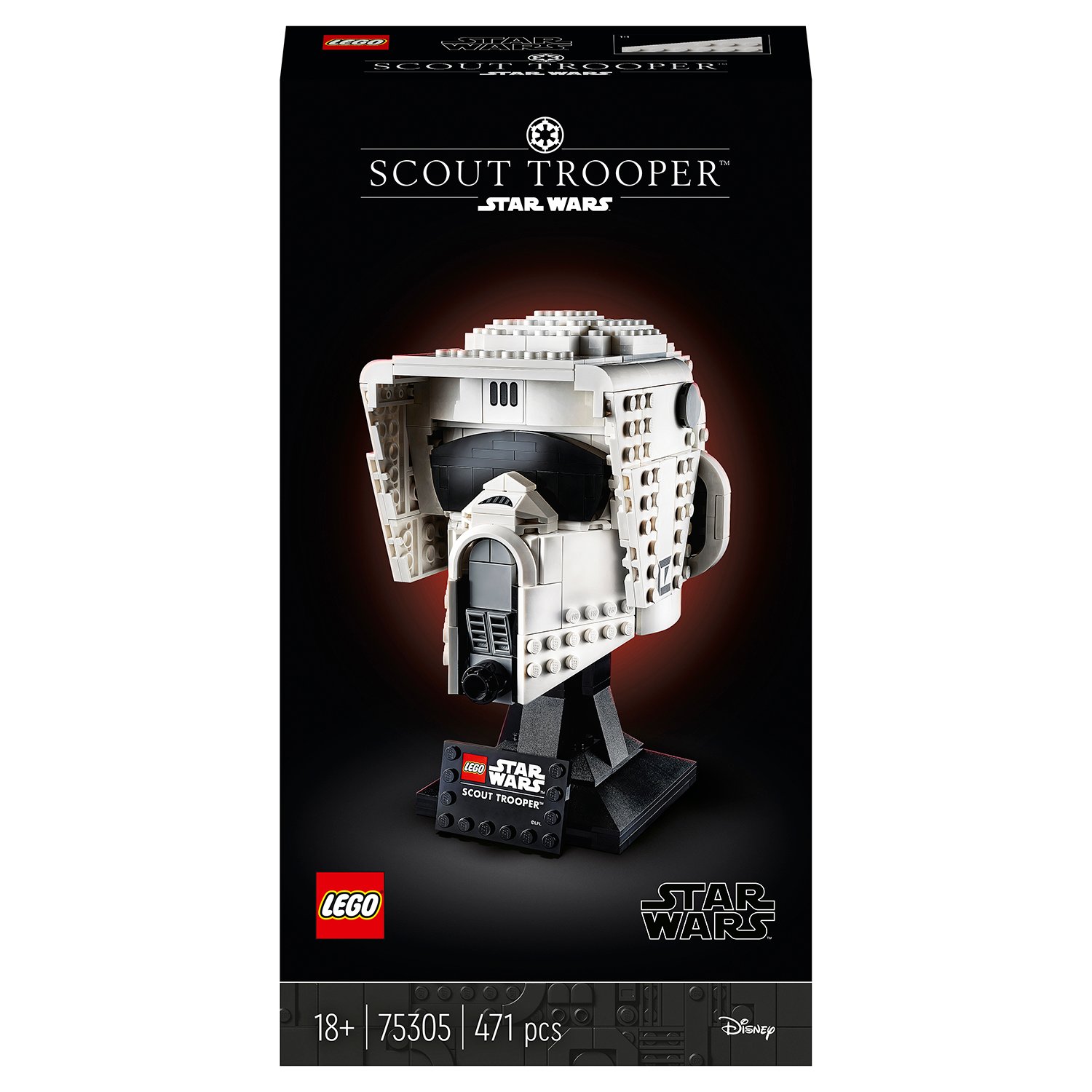 Конструктор LEGO 75305 Star Wars Шлем пехотинца-разведчика