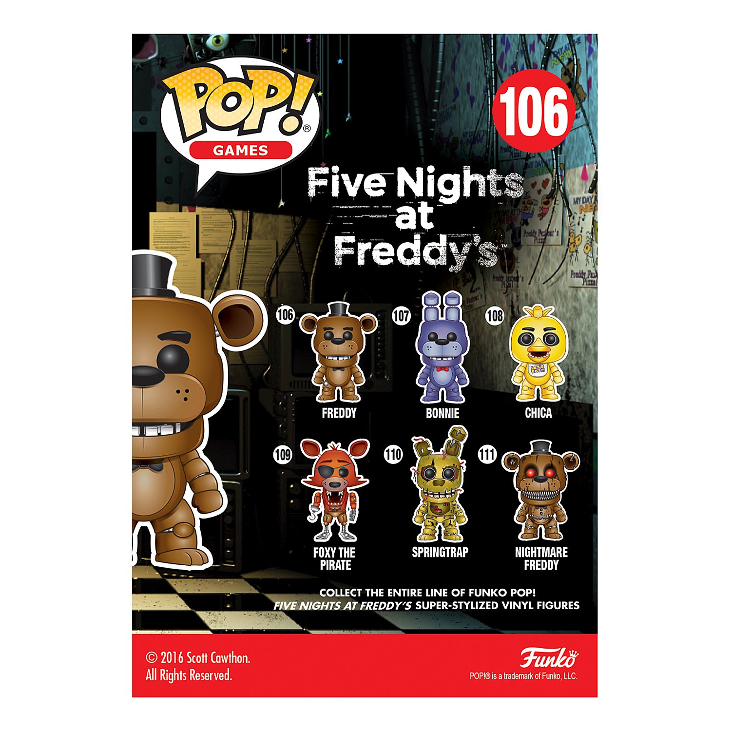 Игрушка Funko Pop Vinyl Games Fnaf Freddy Fun409
