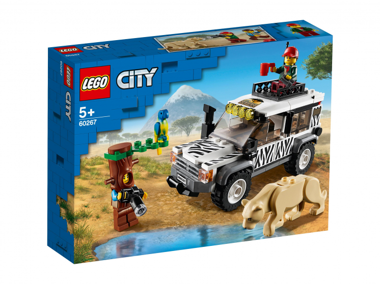 Конструктор LEGO City Great Vehicles 60267 Внедорожник для сафари