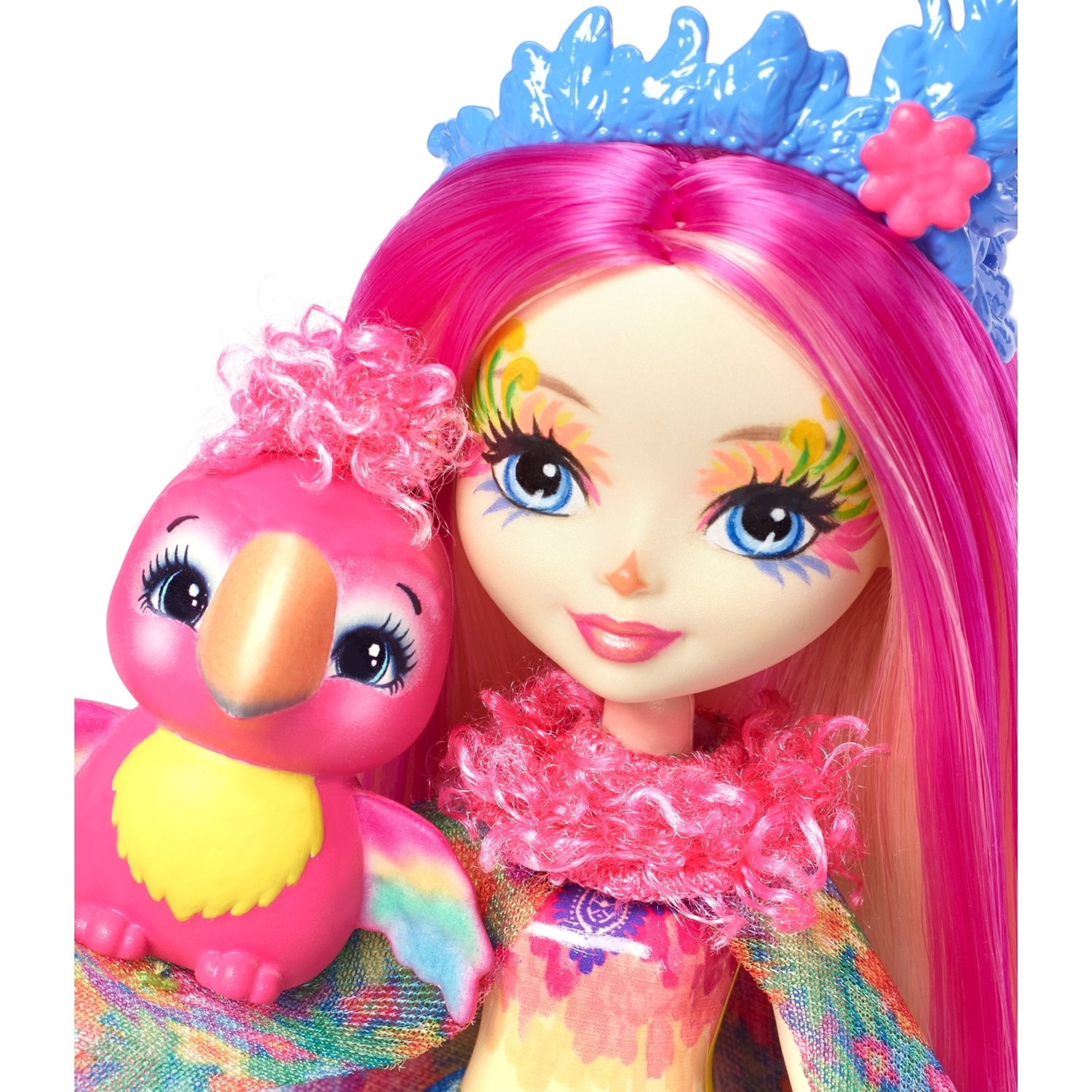Кукла Enchantimals Пики с любимой зверюшкой, 15 см, FJJ21