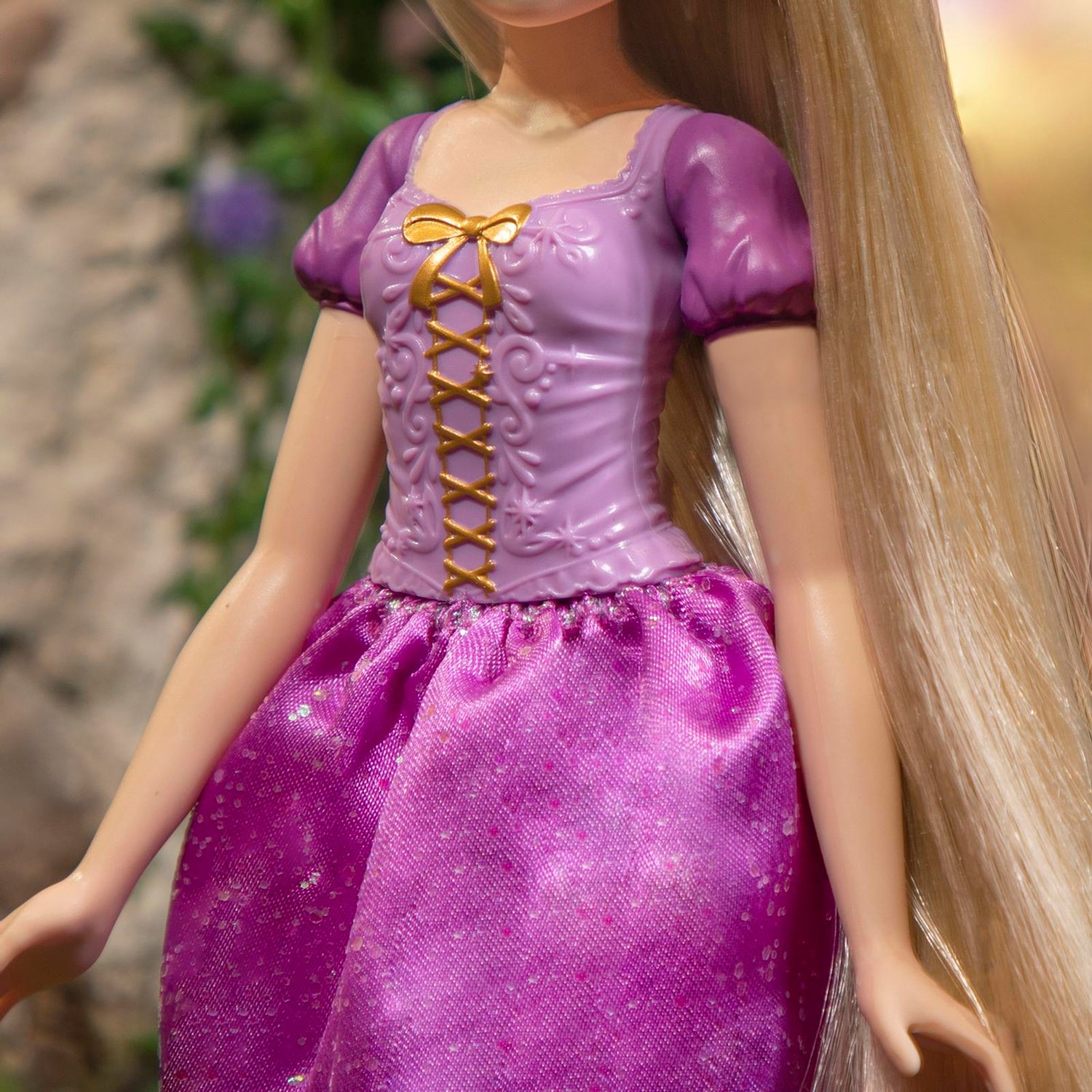 Кукла Hasbro Disney Princess Рапунцель Локоны, 18 см, F1057