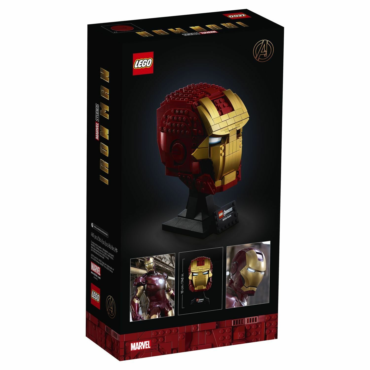 Конструктор LEGO Marvel Super Heroes 76165 Avengers Movie 4 Шлем Железного Человека