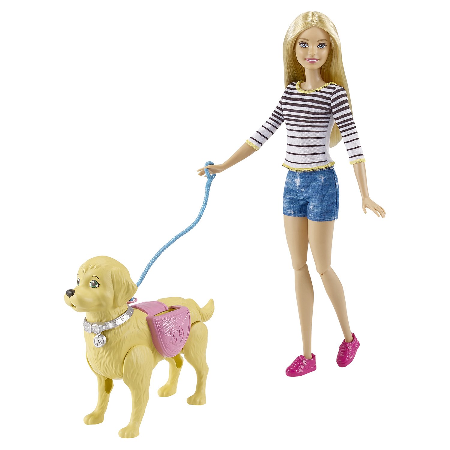 Набор игровой Barbie Прогулка с питомцем DWJ68