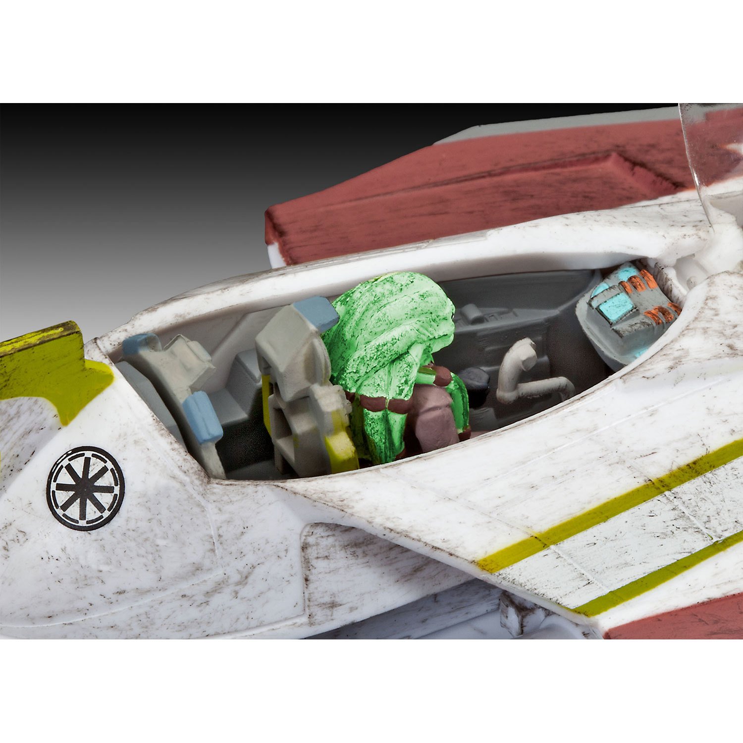 Модель для сборки Revell Сборка Звездный Истребитель Кита Фисто 1-2 сезоны Войны клонов