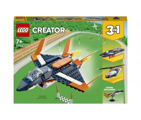 Конструктор LEGO 31126 Creator 3 в 1 Сверхзвуковой самолёт