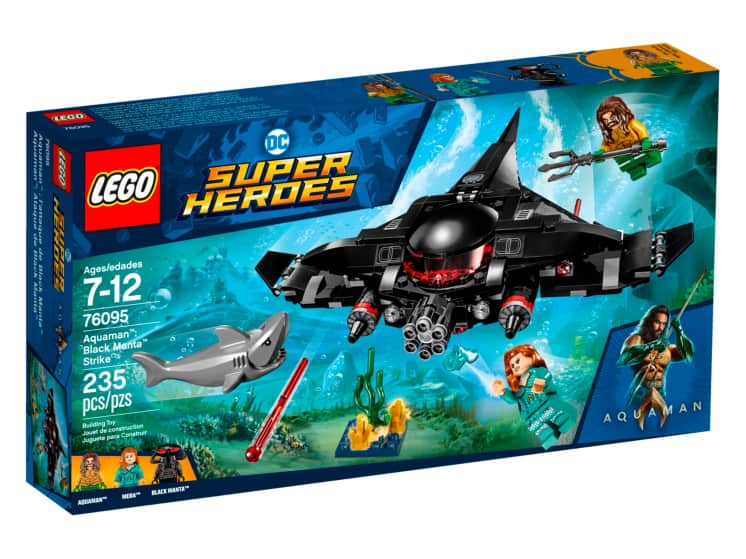 Конструктор LEGO DC Super Heroes 76095 Аквамен: Чёрная Манта наносит удар
