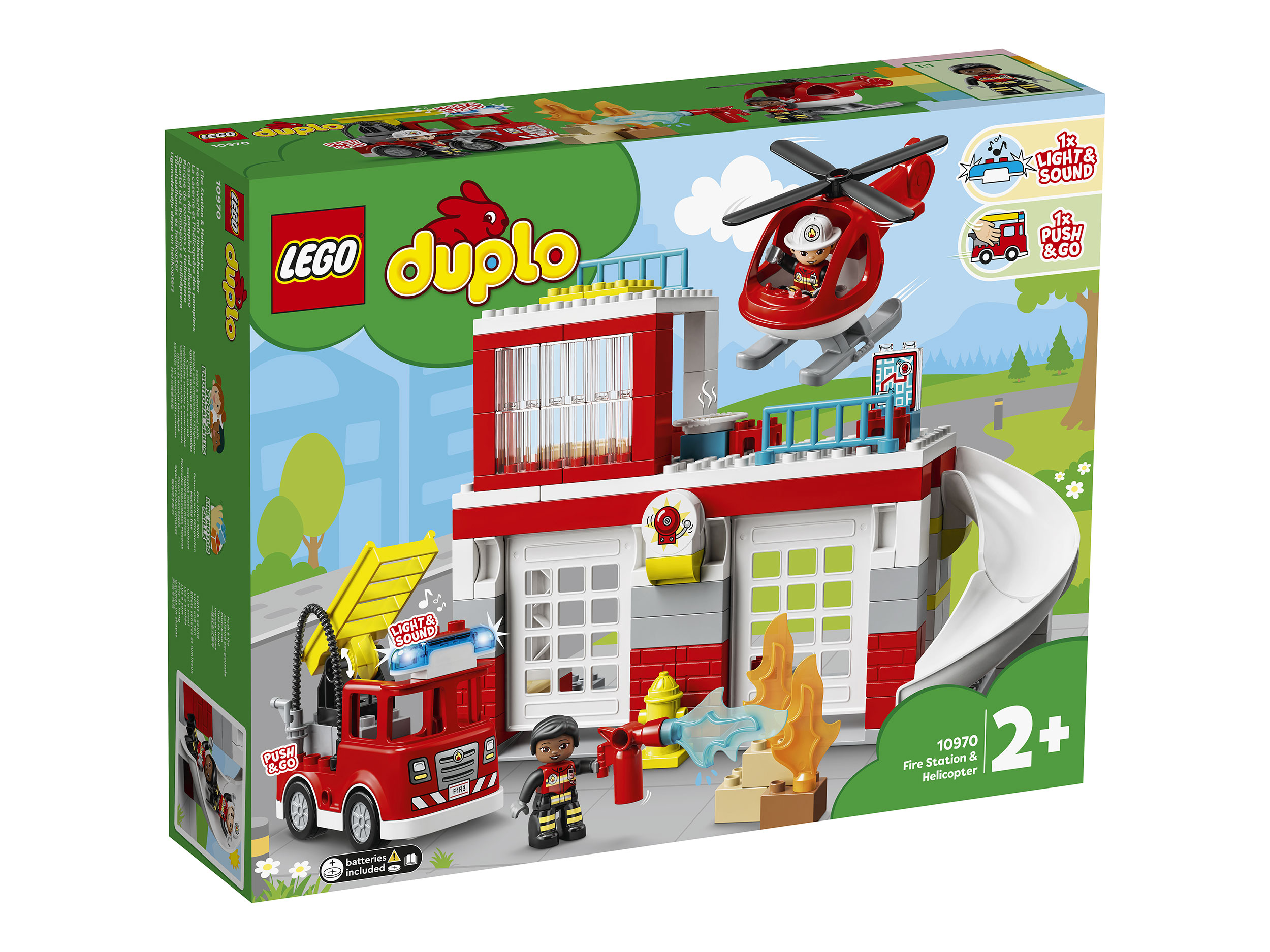 LEGO DUPLO 10970 Пожарная часть и вертолёт