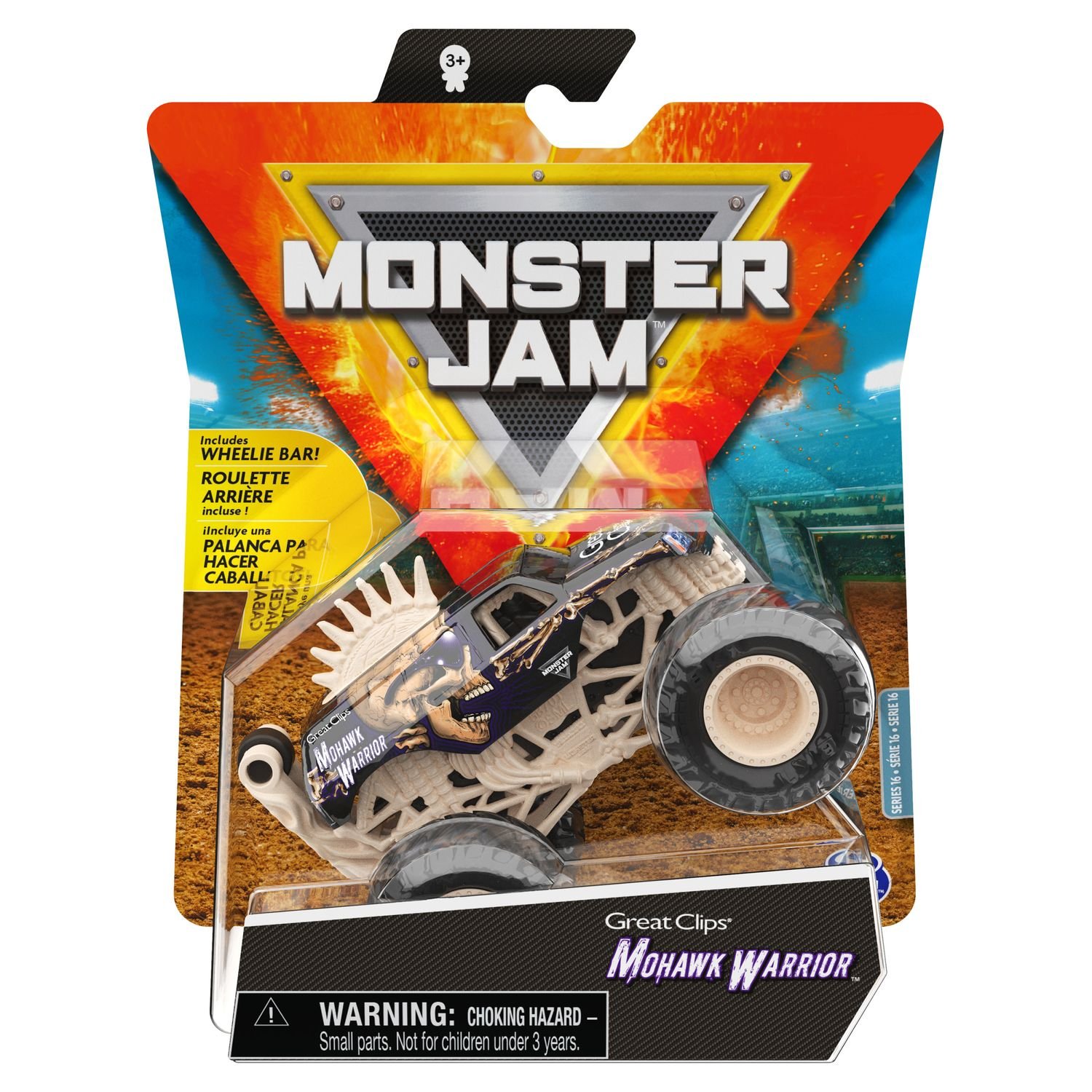 Машинка Monster Jam 1:64 Mahawk War 6060865