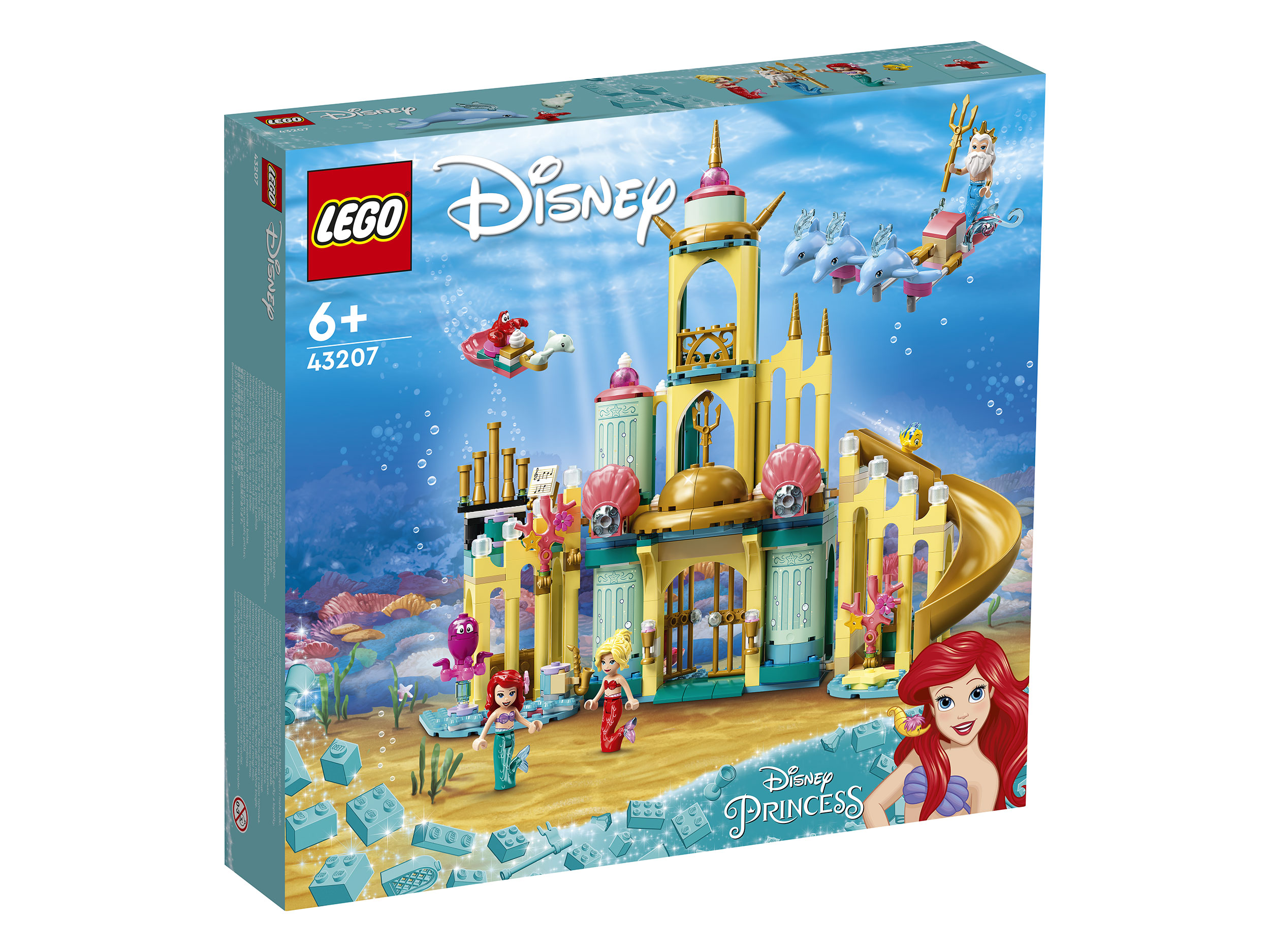 LEGO Disney 43207 Подводный дворец Ариэль