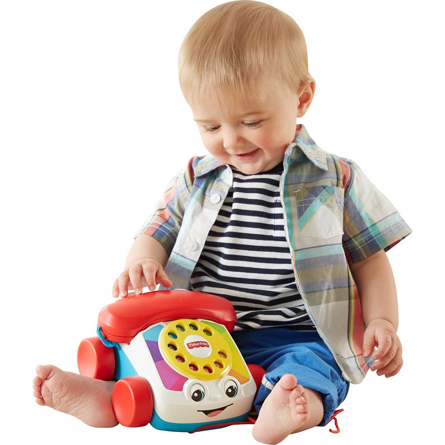 Развивающая игрушка Fisher Price Телефон на колесах FGW66