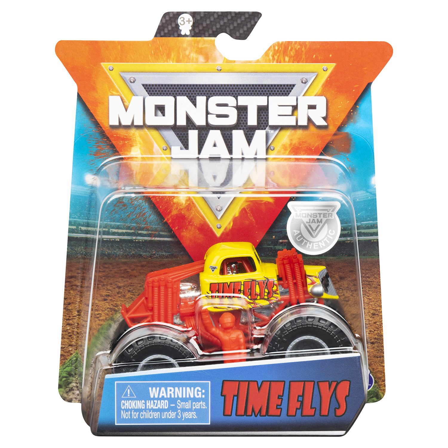 Машинка Monster Jam 1:64 Time Flys 6044941/20116894