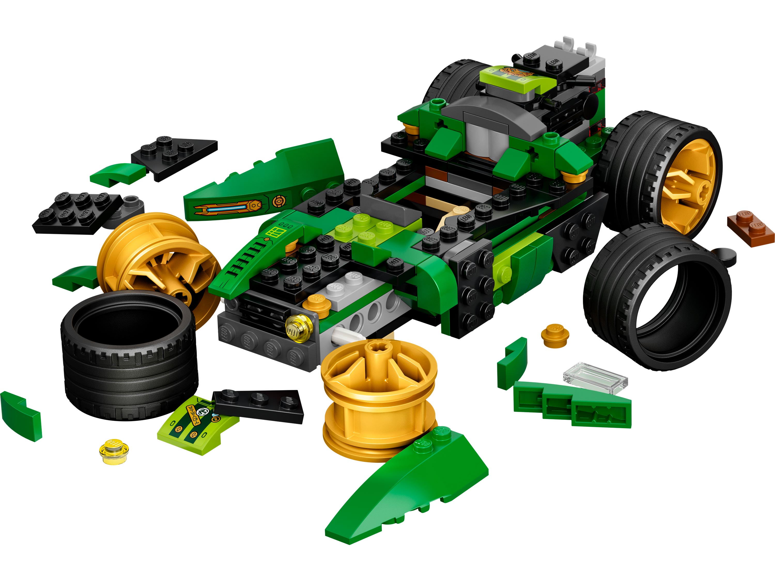 Конструктор Lego Ninjago 71763 Гоночный автомобиль ЭВО Ллойда