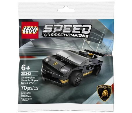 Конструктор LEGO Speed Champions 30342 Lamborghini Huracán Super Trofeo EVO