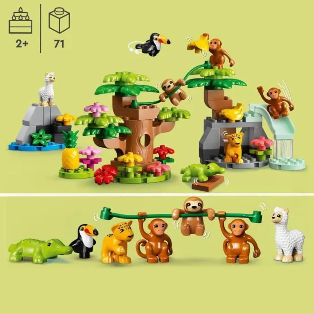 Конструктор LEGO DUPLO 10973 Дикие животные Америки