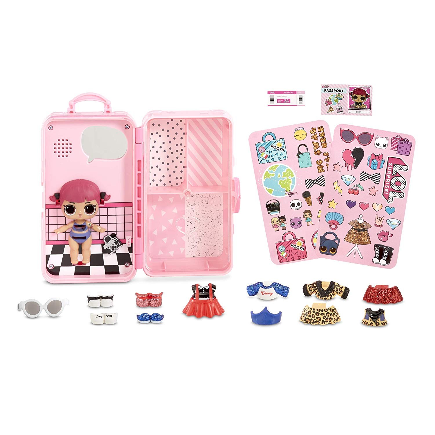 Набор игровой L.O.L. Surprise! чемоданчик с куклой Розовый 560463E7C