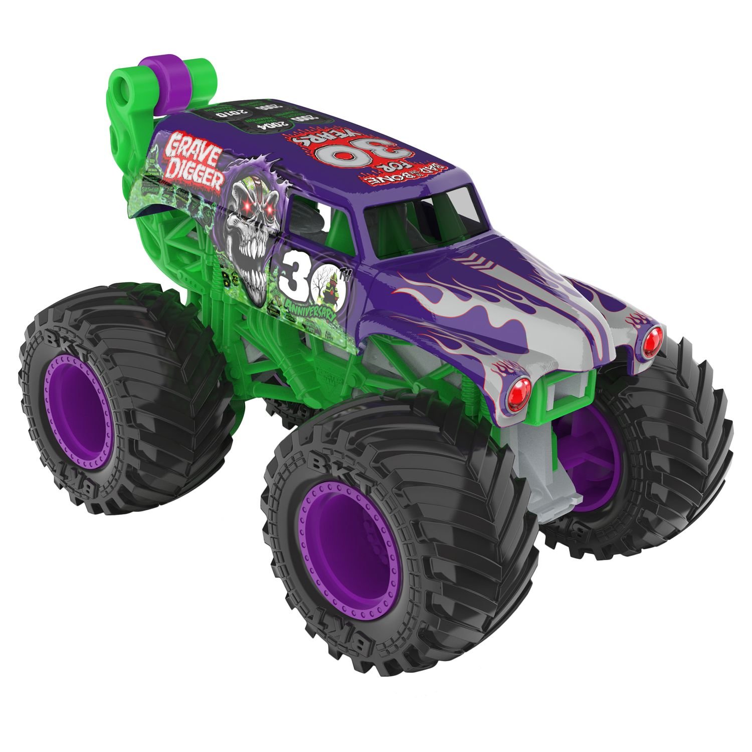 Машинка Monster Jam 1:64 Grave Digger Purple 6060863
