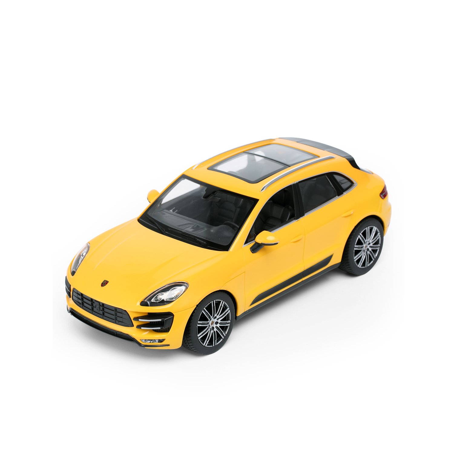 Машинка на радиоуправлении Rastar Porsche Macan 1:14 Желтая