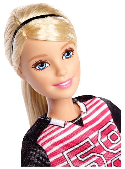 Кукла Barbie Безграничные движения Футболистка Блондинка, 29 см