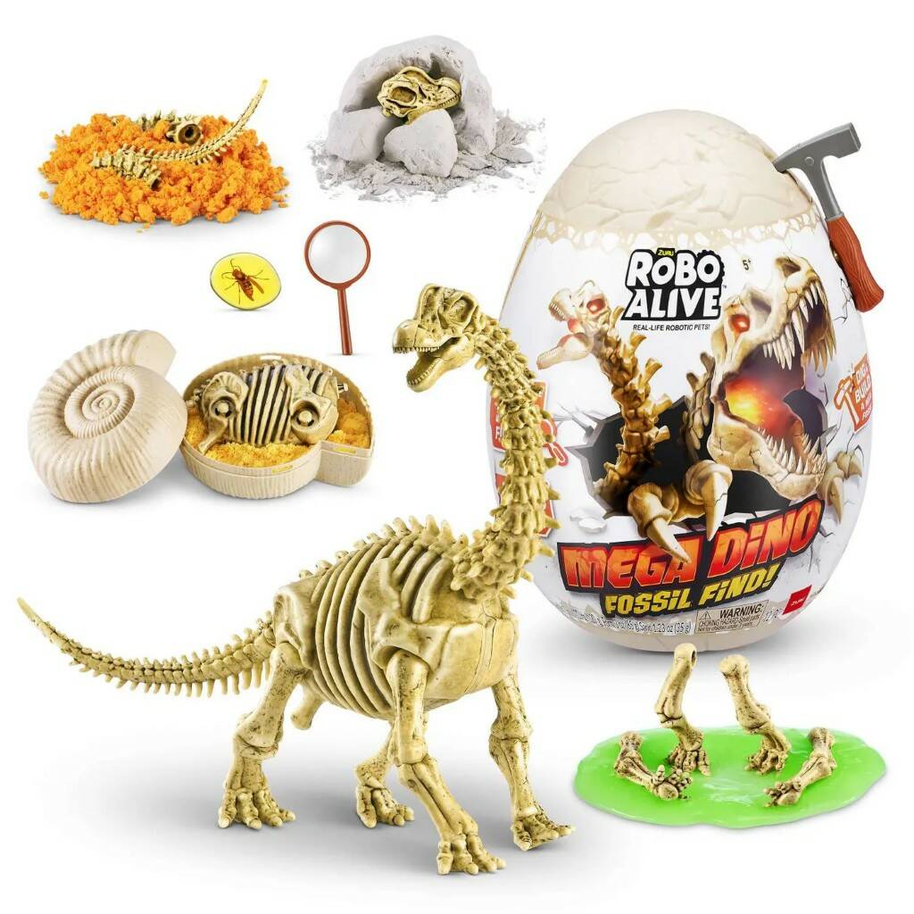 Набор игровой Zuru Robo Alive Mega Dino Fossil Find Яйцо в непрозрачной упаковке (Сюрприз) 71102