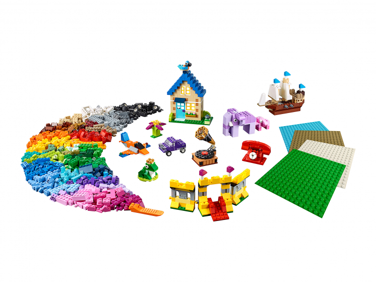 Конструктор LEGO Classic 11717 Кубики, кубики, пластины