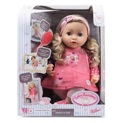 Кукла Zapf Creation Baby Annabell Sophia so Soft 43 см 700-648
