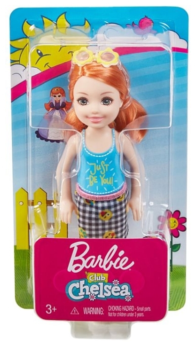 Кукла Barbie Челси рыжеволосая, 13 см, FXG81