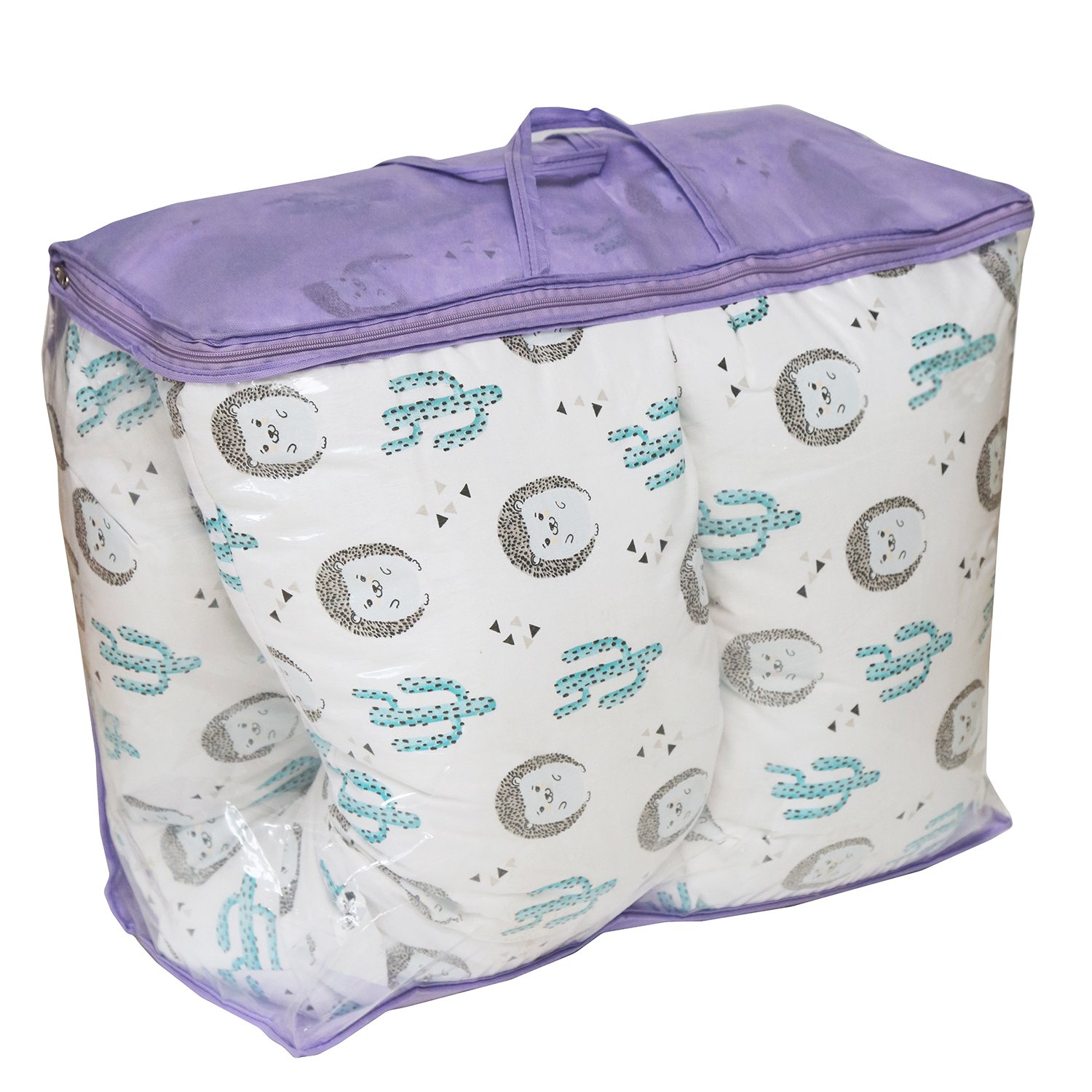 Подушка для беременных Amarobaby Ёжики U-образная AMARO-40U-Ez