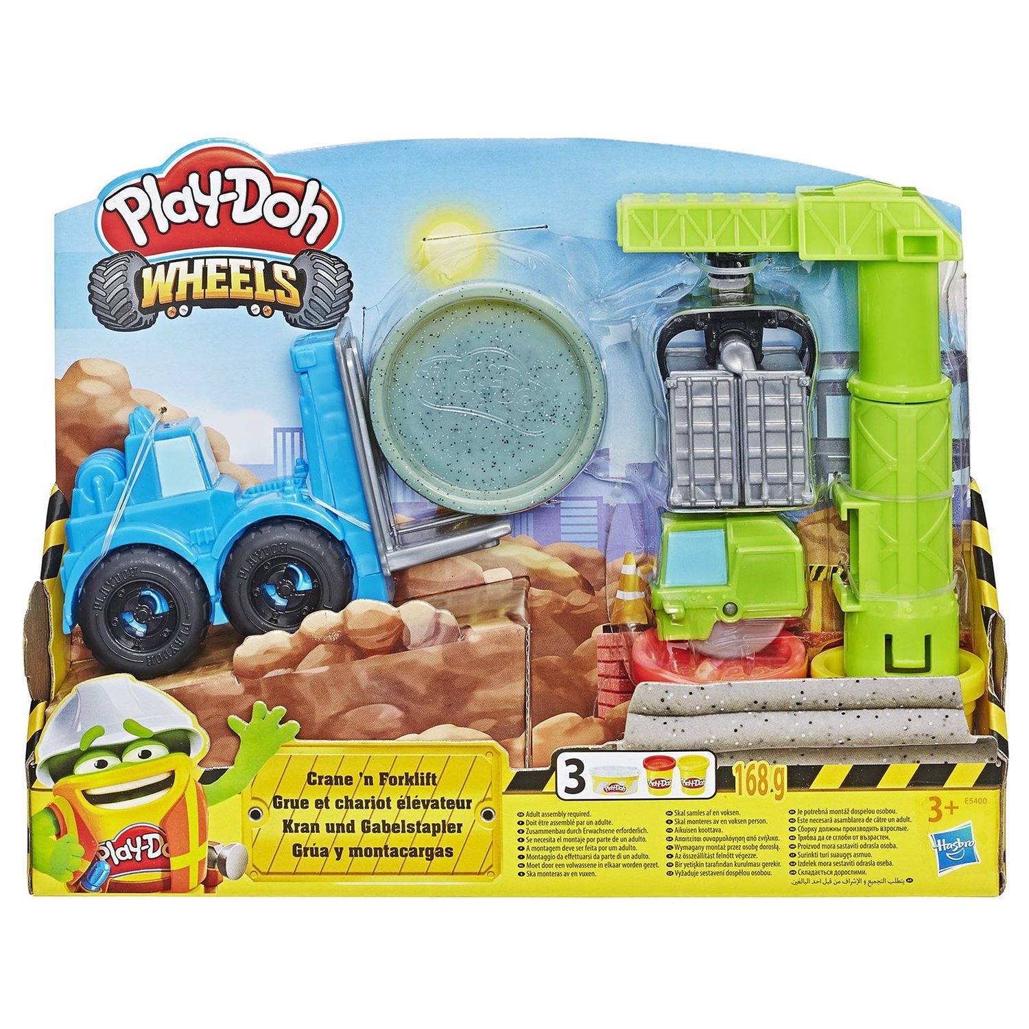 Набор Play-Doh Wheels Кран-погрузчик E5400EU4