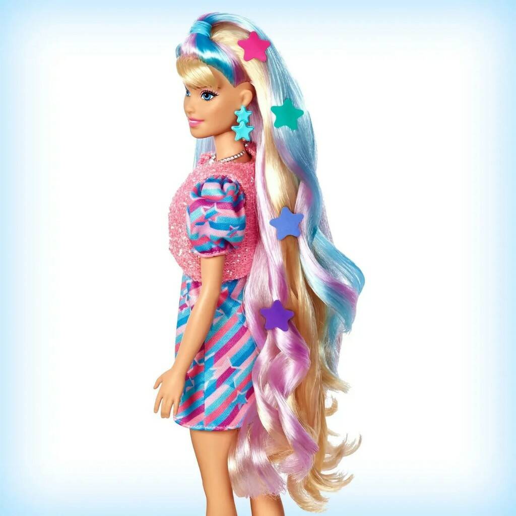Кукла Barbie Totally Hair Звездная красотка HCM88
