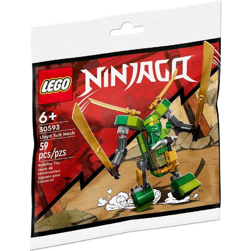 Конструктор Lego NINJAGO Механизированный костюм Ллойда 30593
