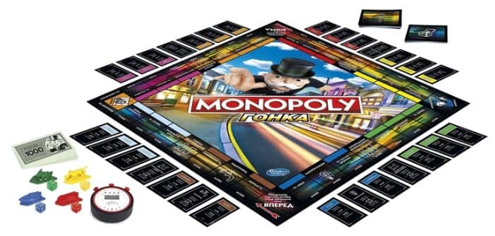 Игра настольная Monopoly (Games) Монополия Гонка E7033121