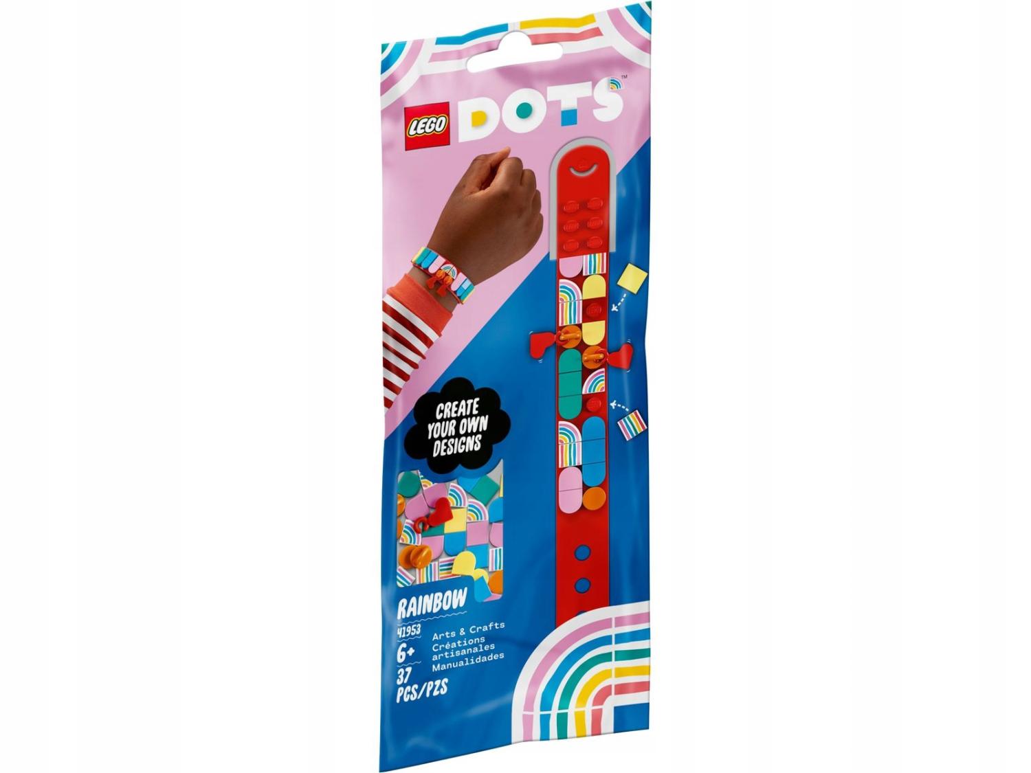 Lego Радужный браслет с шармами 41953