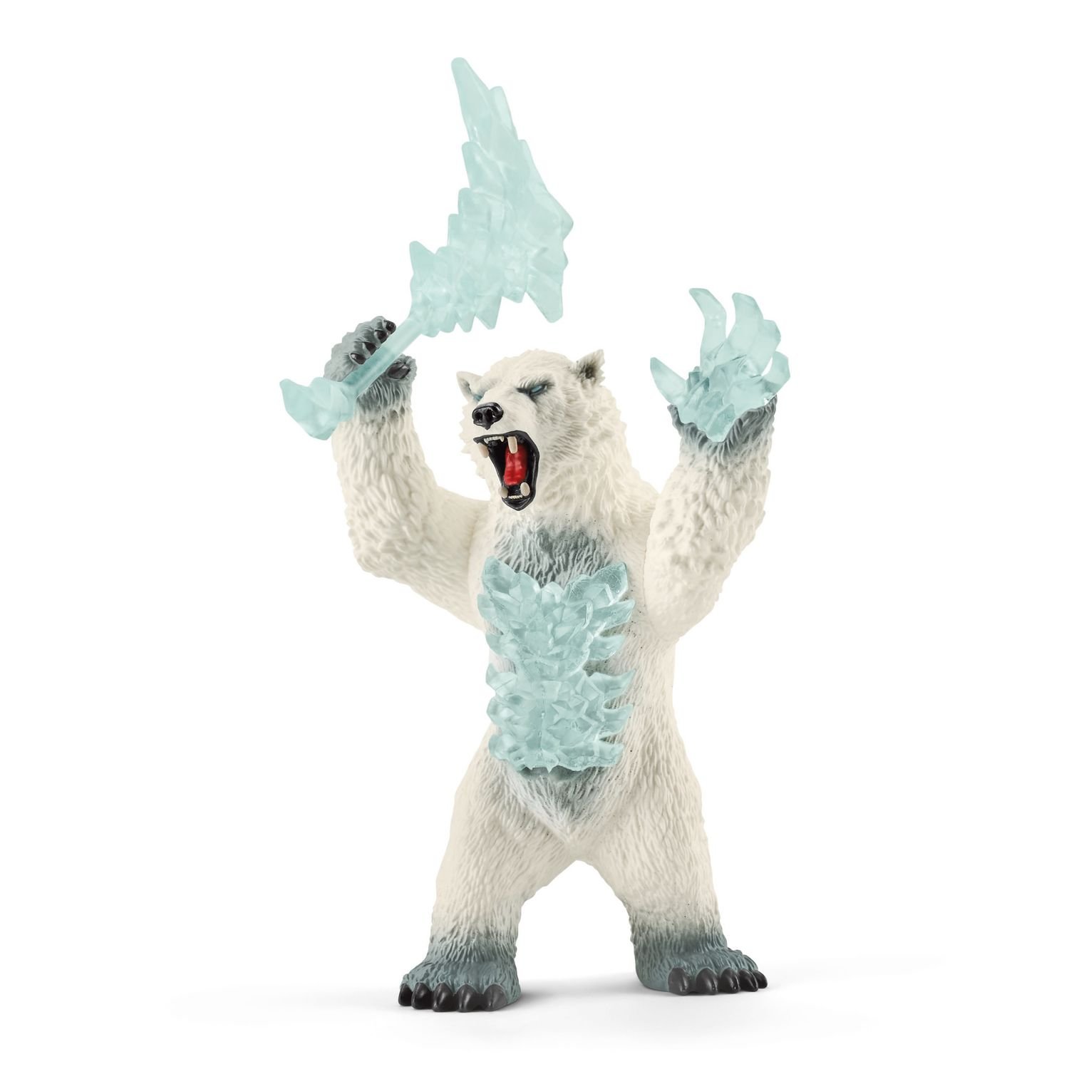 Фигурка SCHLEICH Снежный медведь с оружием 42510