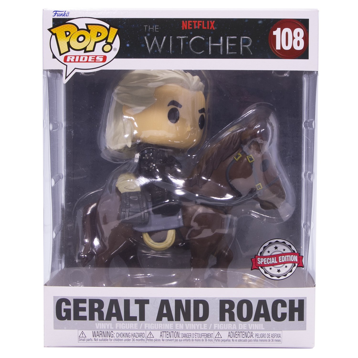 Фигурка Funko Rides TV Witcher Geralt And Roach Exc