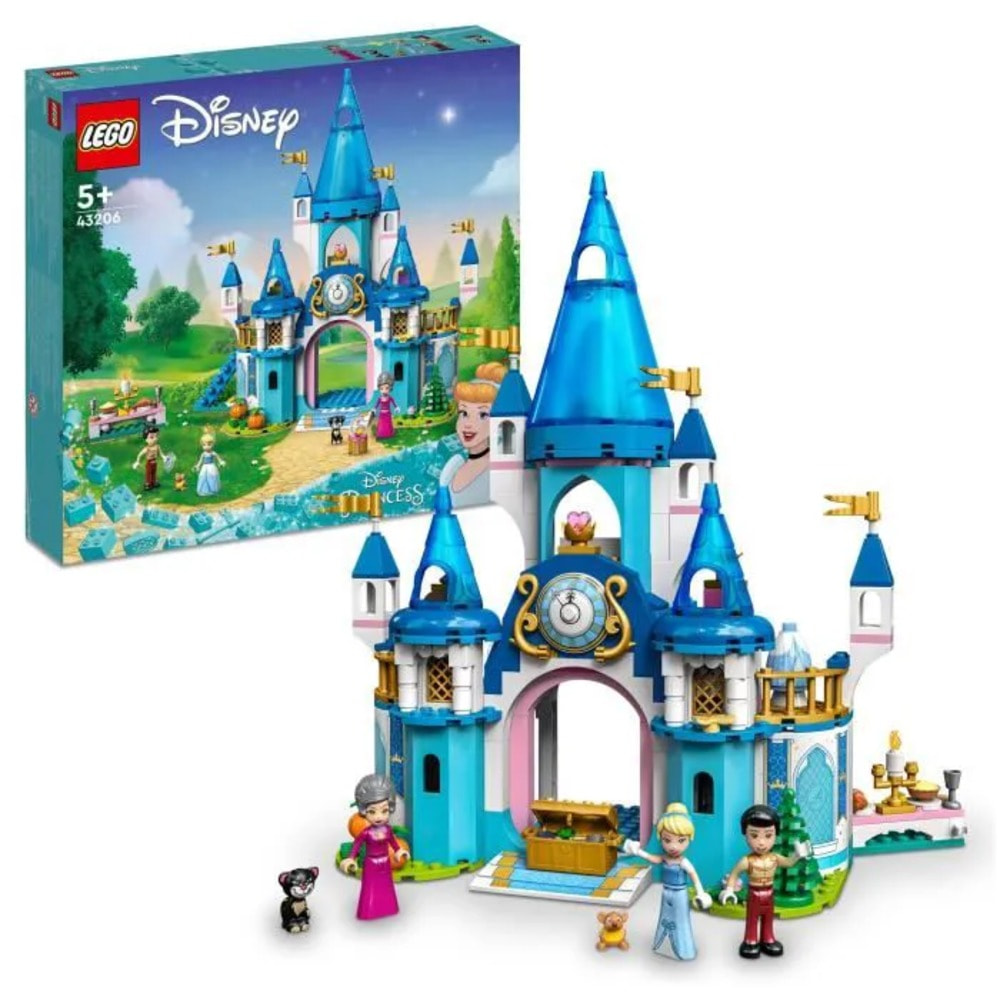 Конструктор LEGO Disney Princess 43206 Замок Золушки и Прекрасного принца