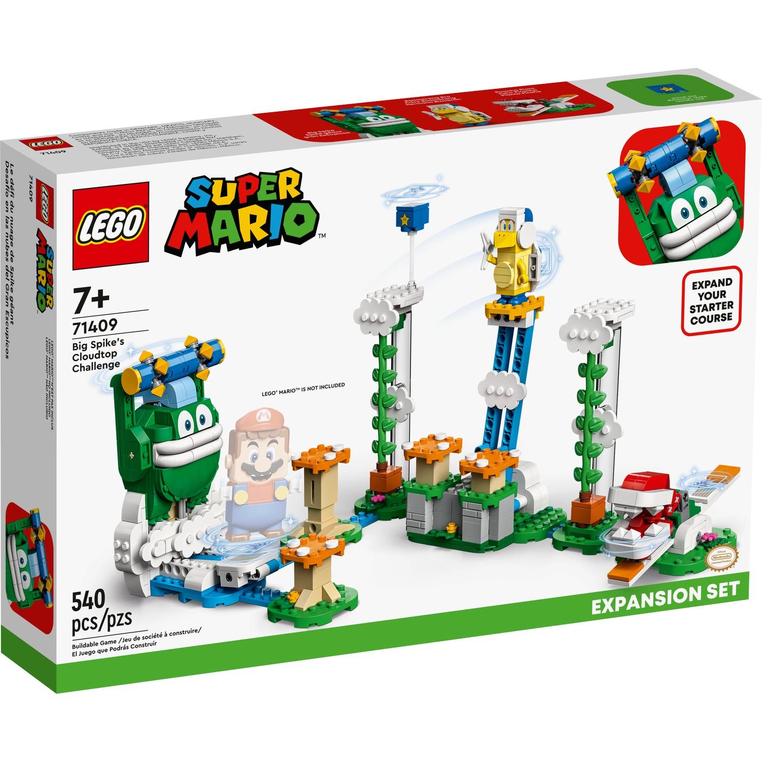 Конструктор Lego Super Mario Большой шип и облака, 71409