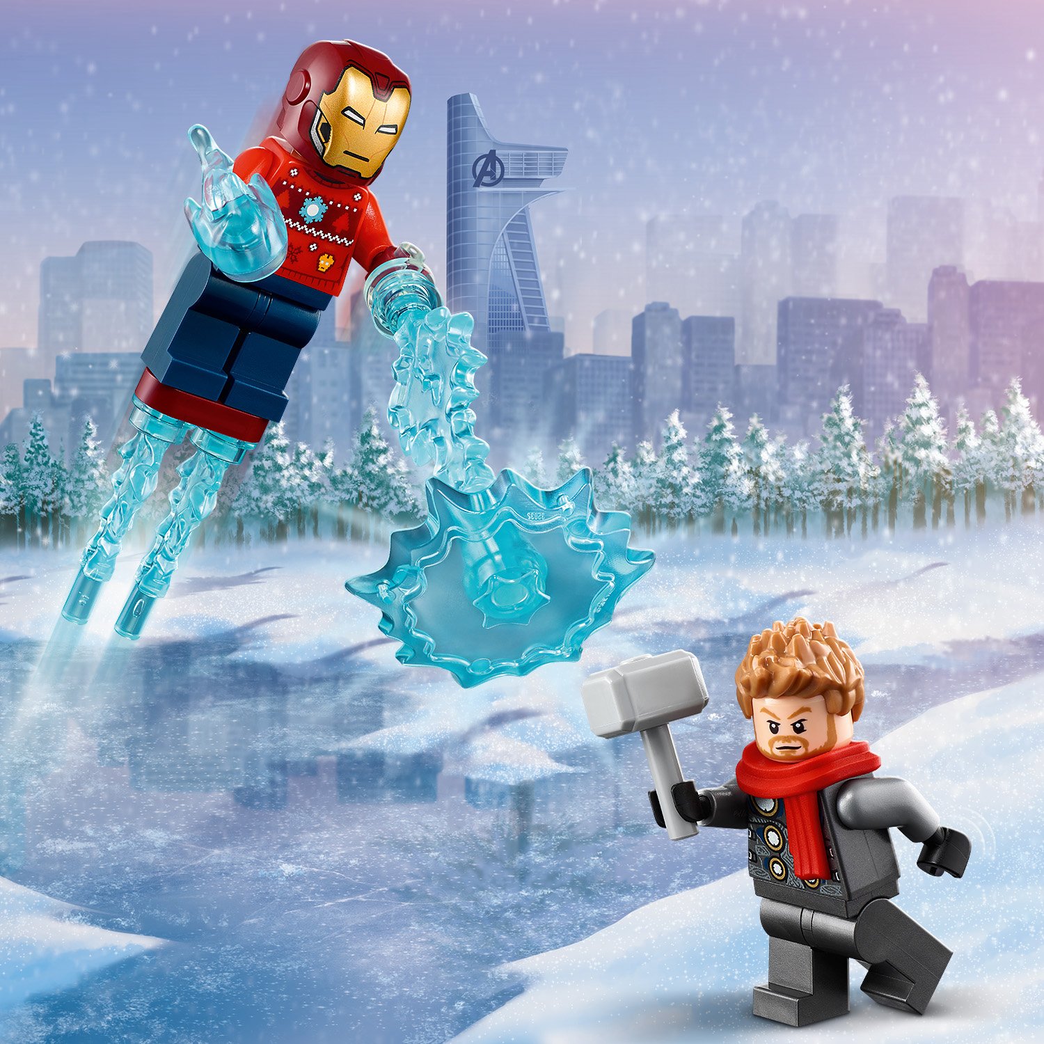 Конструктор LEGO Super Heroes Новогодний Advent календарь 76196