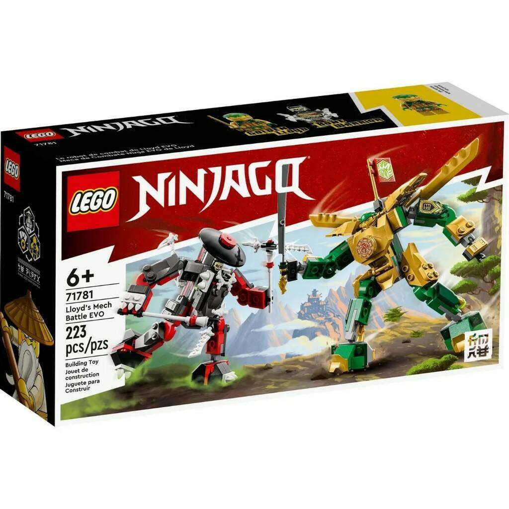 Конструктор Lego Ninjago 71781 Битва роботов Ллойда