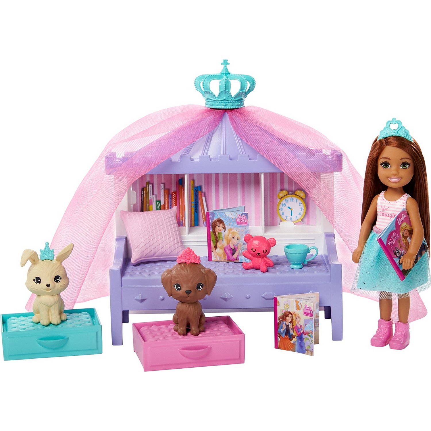 Набор игровой Barbie Приключения принцессы Челси 2 GML74