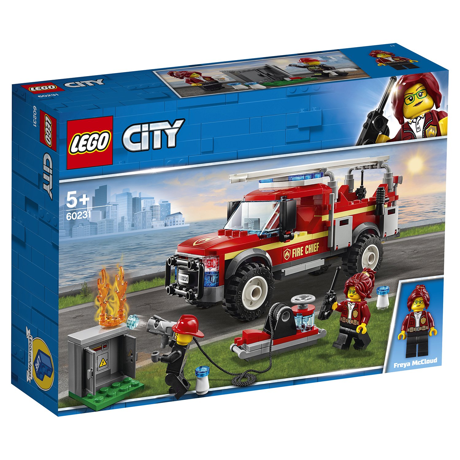 Конструктор LEGO City 60231 Грузовик начальника пожарной охраны