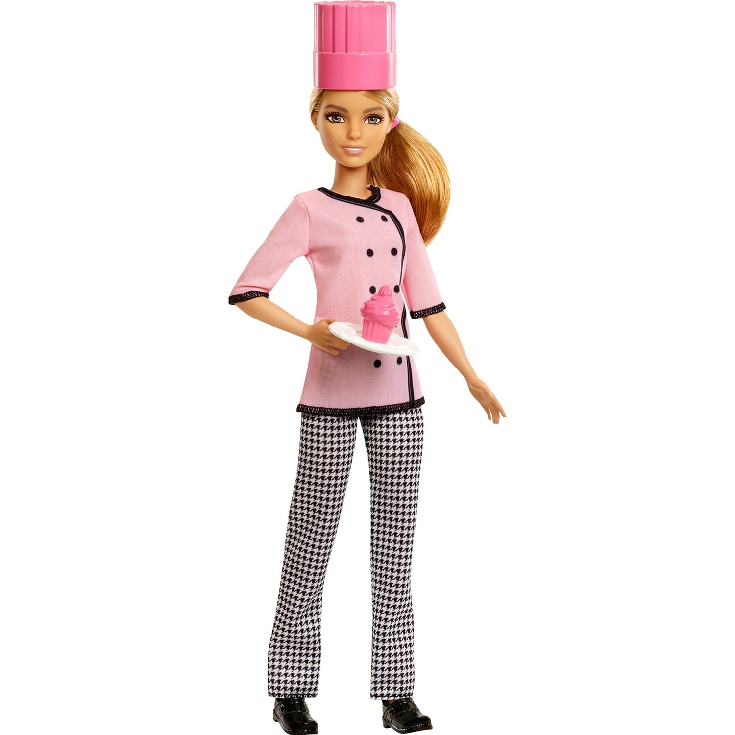 Кукла Barbie Кем быть? Повар, 29 см, FMT47