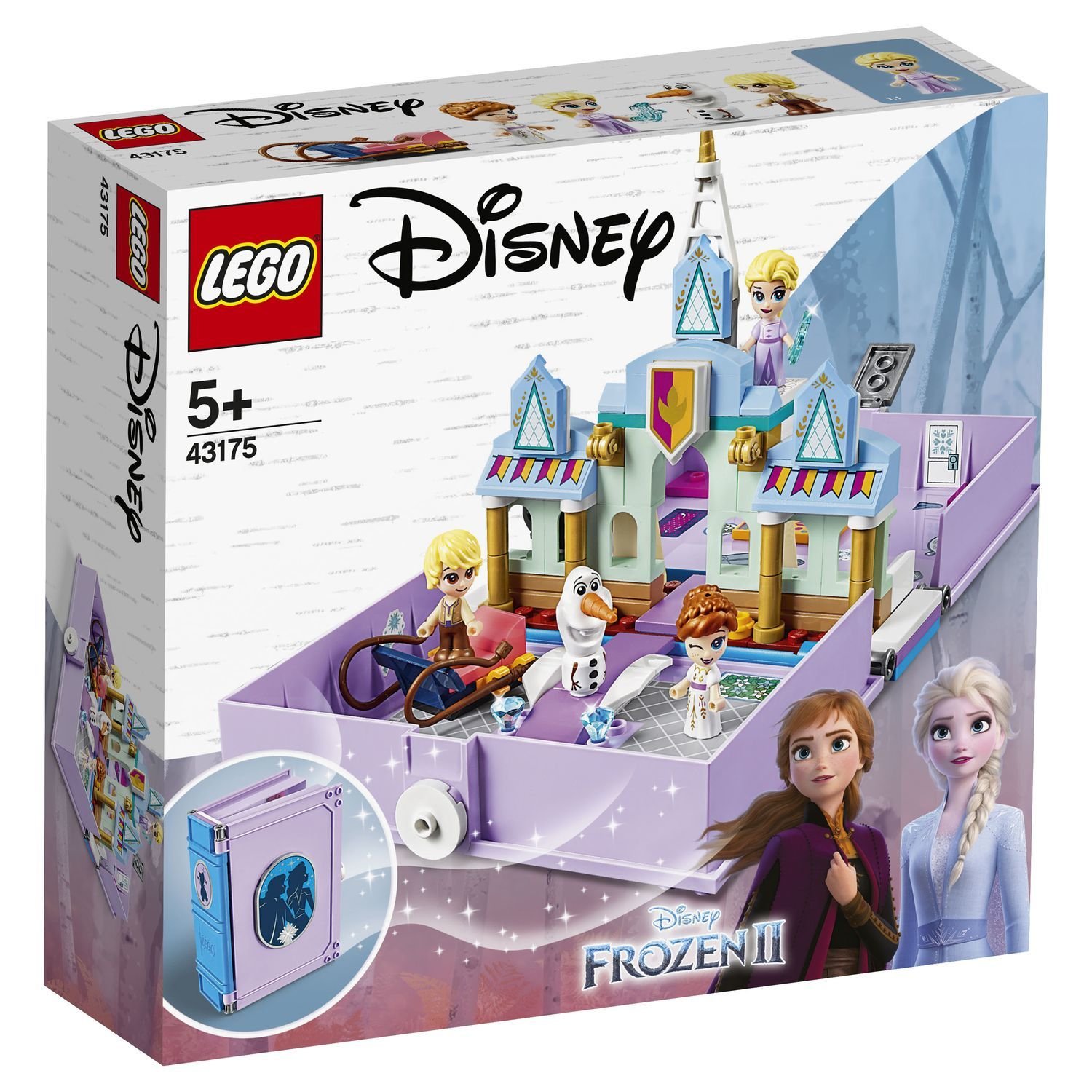 Конструктор LEGO Disney Frozen II 43175 Книга сказочных приключений Анны и Эльзы