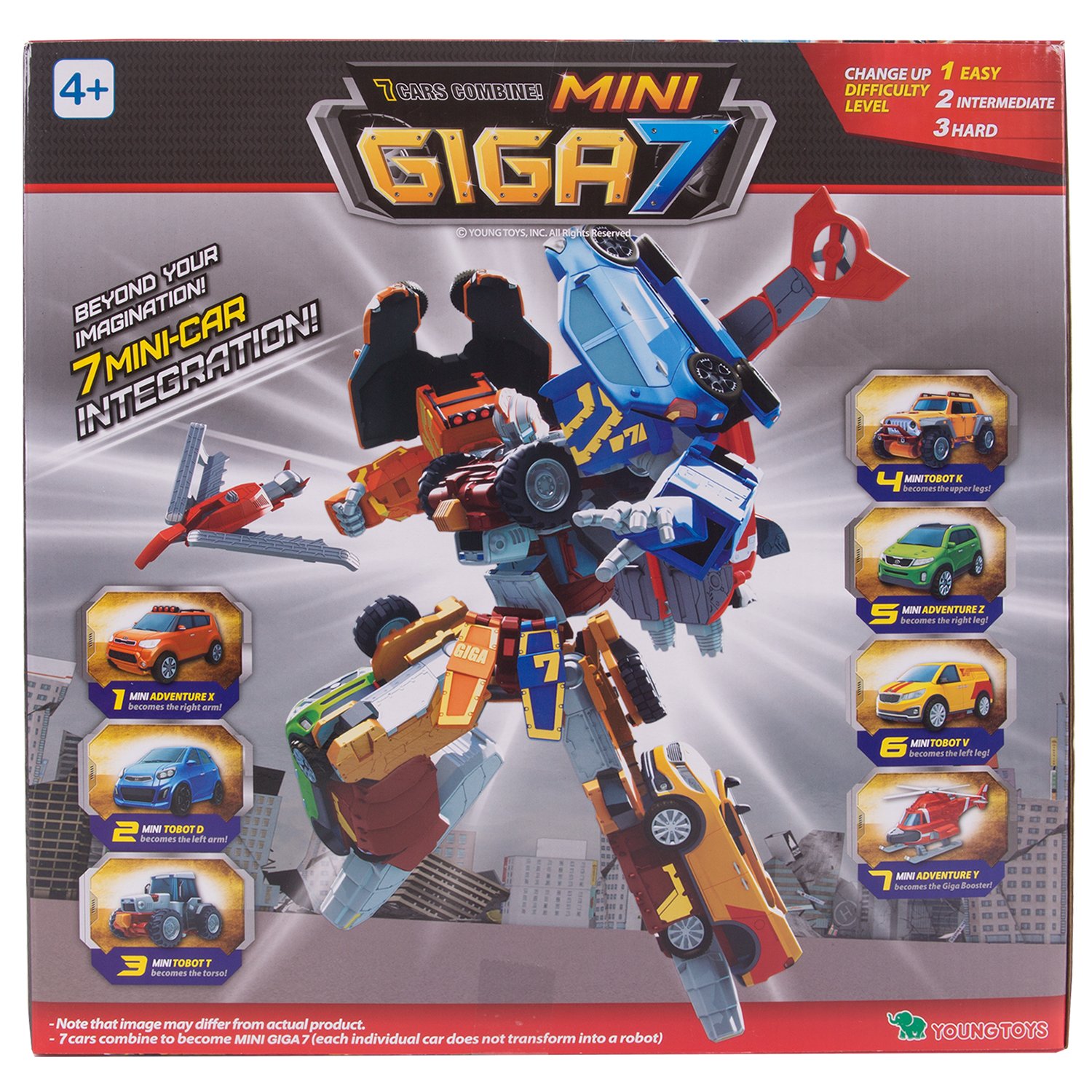 Трансформер young Toys Tobot Mini giga7 301078