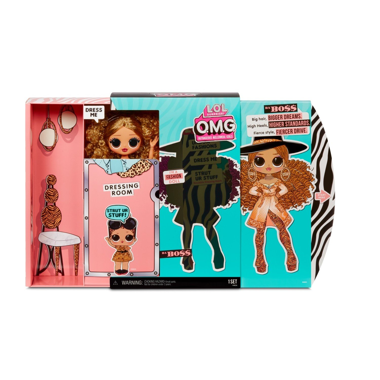 Кукла L.O.L. Surprise OMG 3 Series - Da Boss, 567219