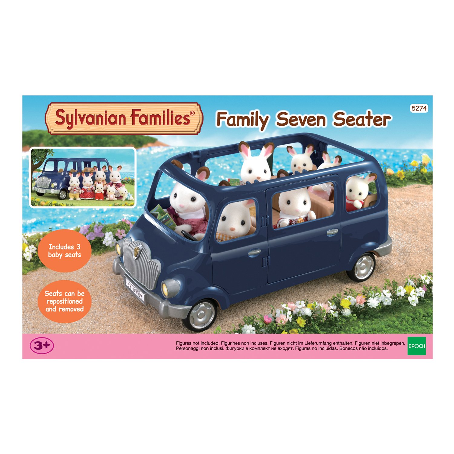 Набор Sylvanian Families "Семейный автомобиль", 7 мест" (5274)