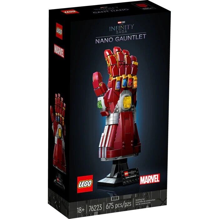 Конструктор LEGO Super Heroes 76223 Нано-перчатка Мстители