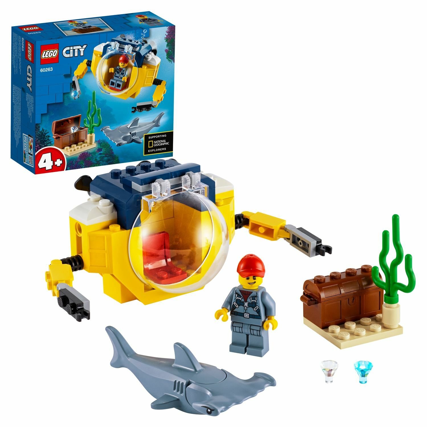 LEGO City 60263 Океан: мини-подлодка